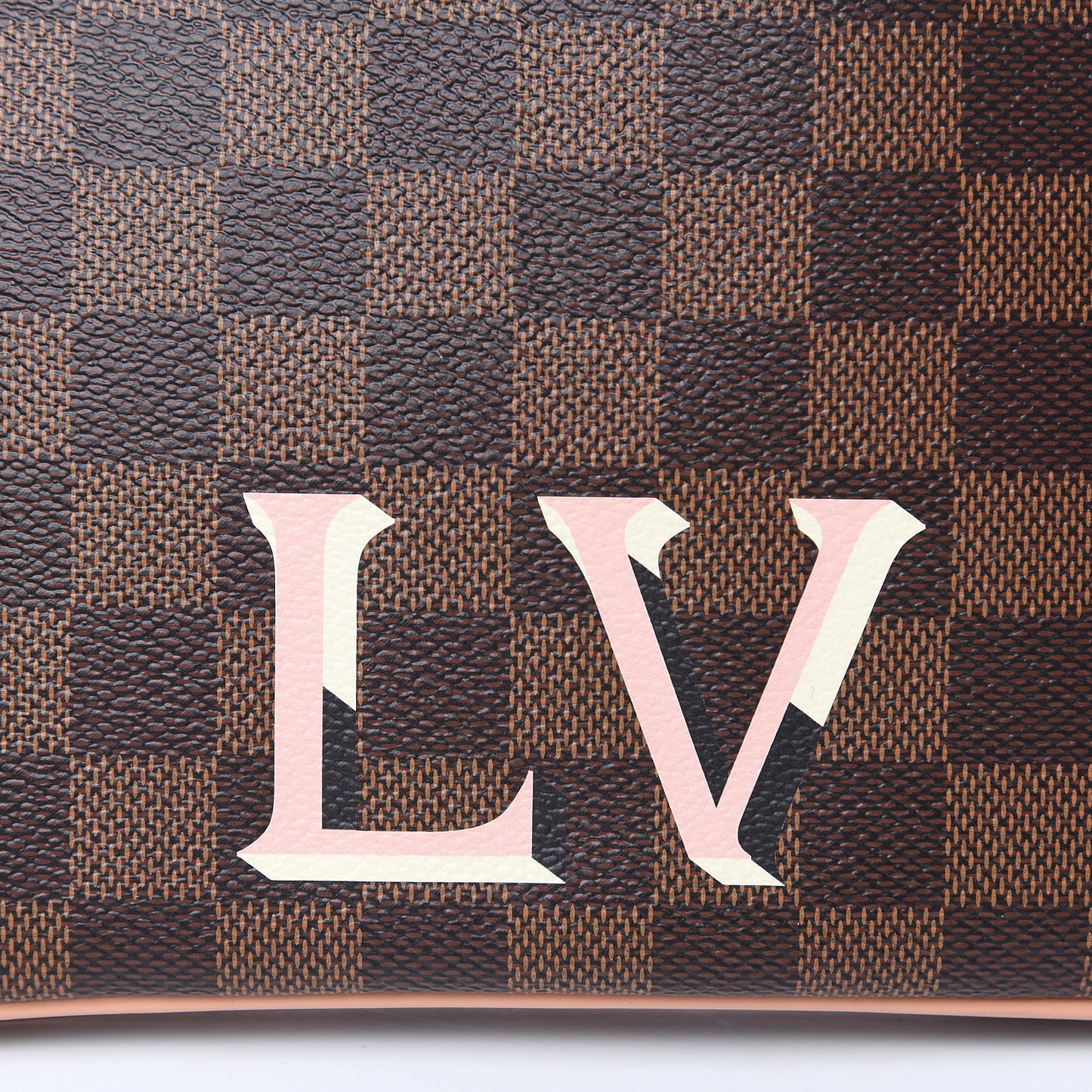 Damier Ebene Double Zip Pochette