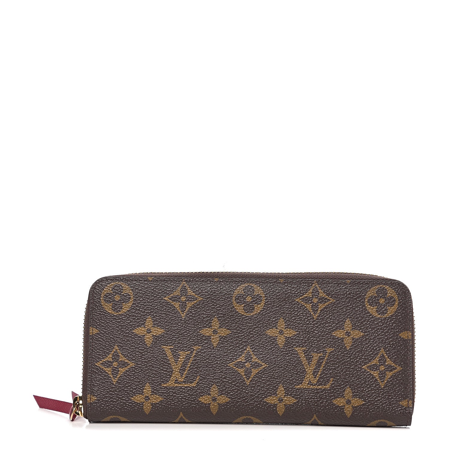Louis Vuitton Monogram Clemence Wallet Fuchsia 1 of 5
