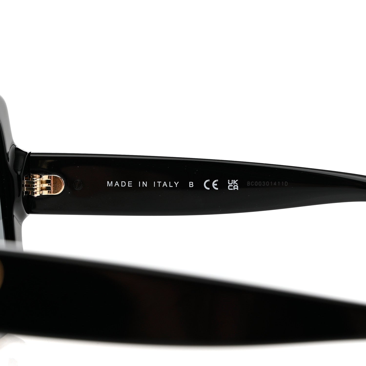 Chanel Acetate Square Heart Sunglasses 5479 Black 7 of 8