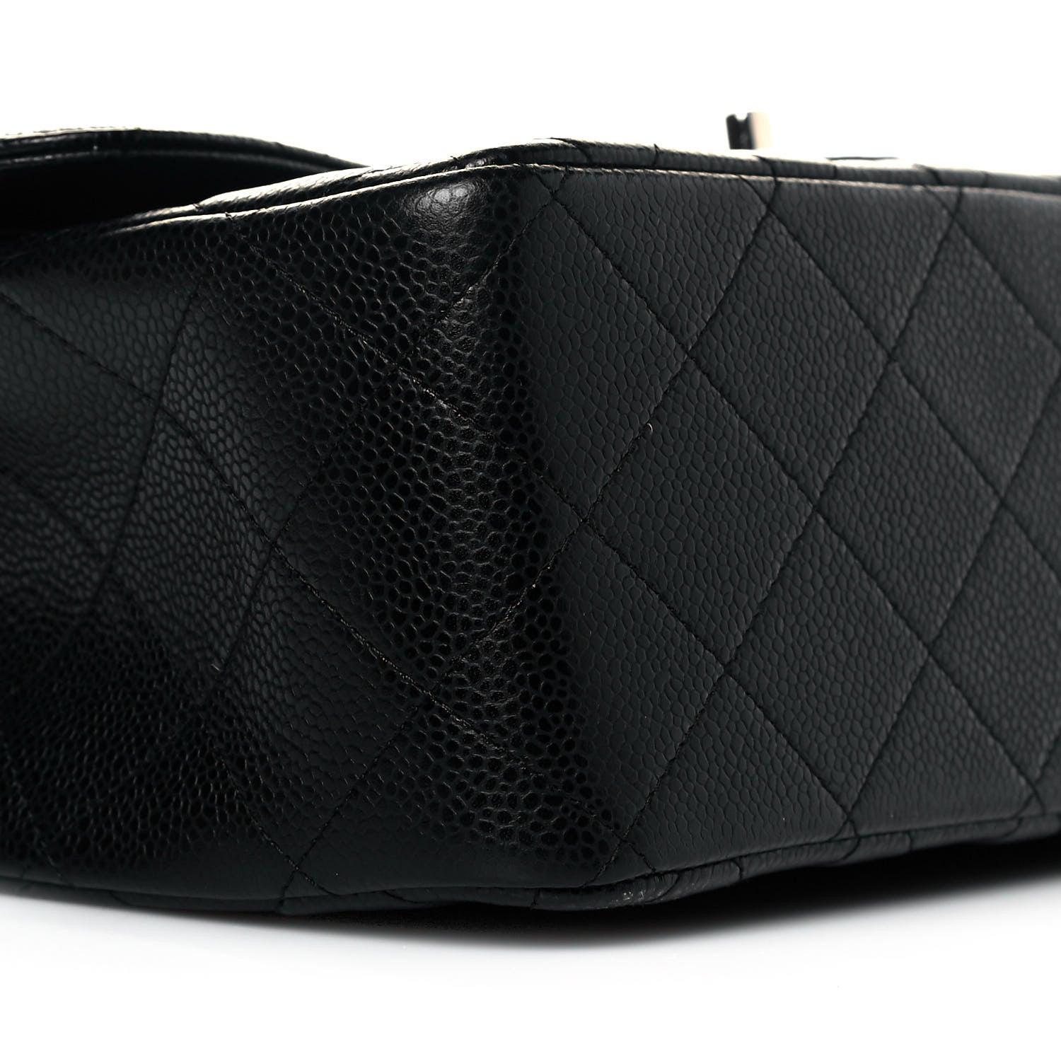 Chanel Caviar Quilted Jumbo Double Flap Black 9 of 11