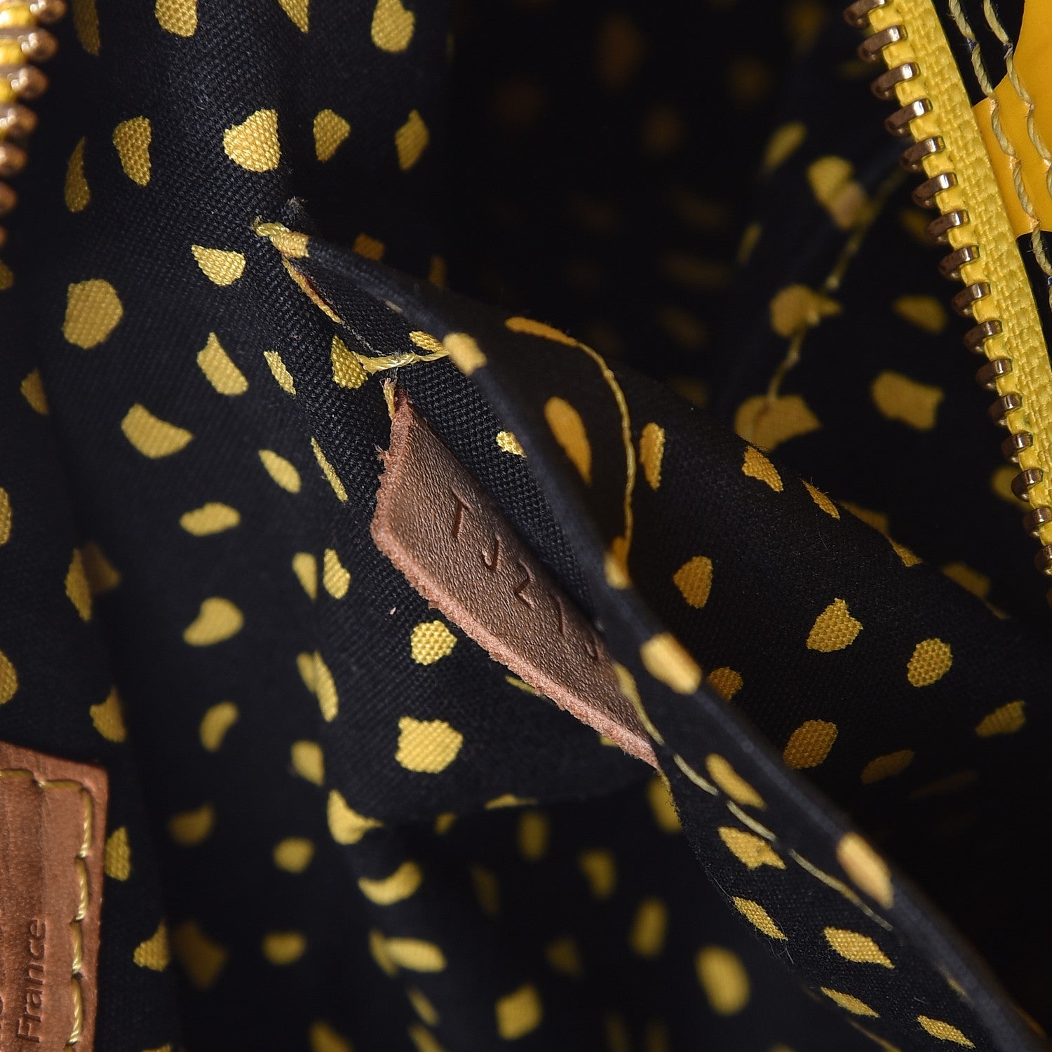 Louis Vuitton Vernis Kusama Infinity Dots Papillon 30 Yellow 7 of 8