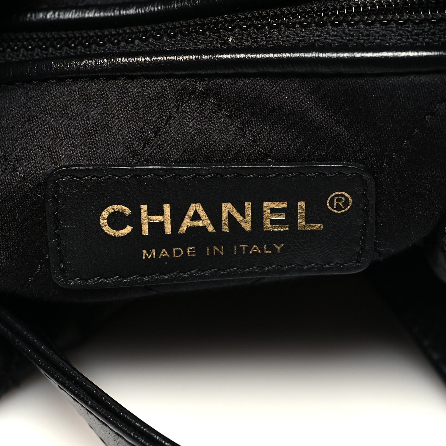 Chanel Shiny Calfskin Quilted Chanel 22 Backpack Black 6 of 10