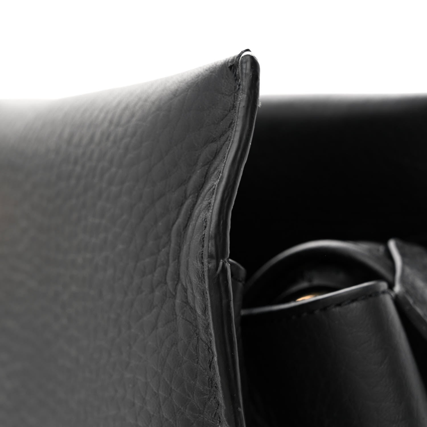 Mulberry Heavy Grain Iris Tote Black 15 of 21