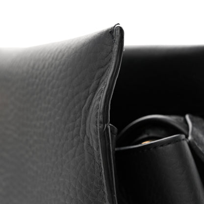 Mulberry Heavy Grain Iris Tote Black 15 of 21