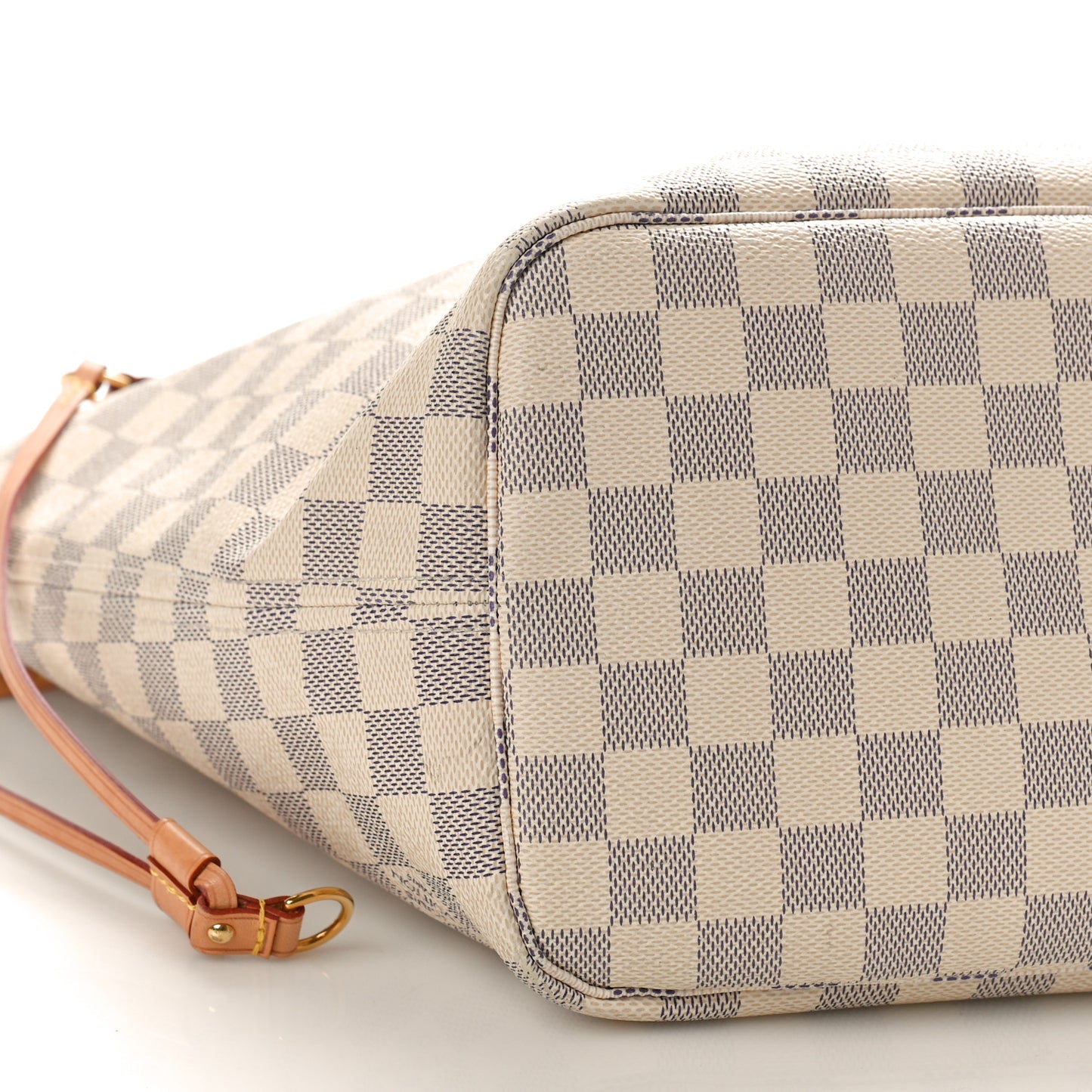 Damier Azur Neo Neverfull MM Rose Ballerine