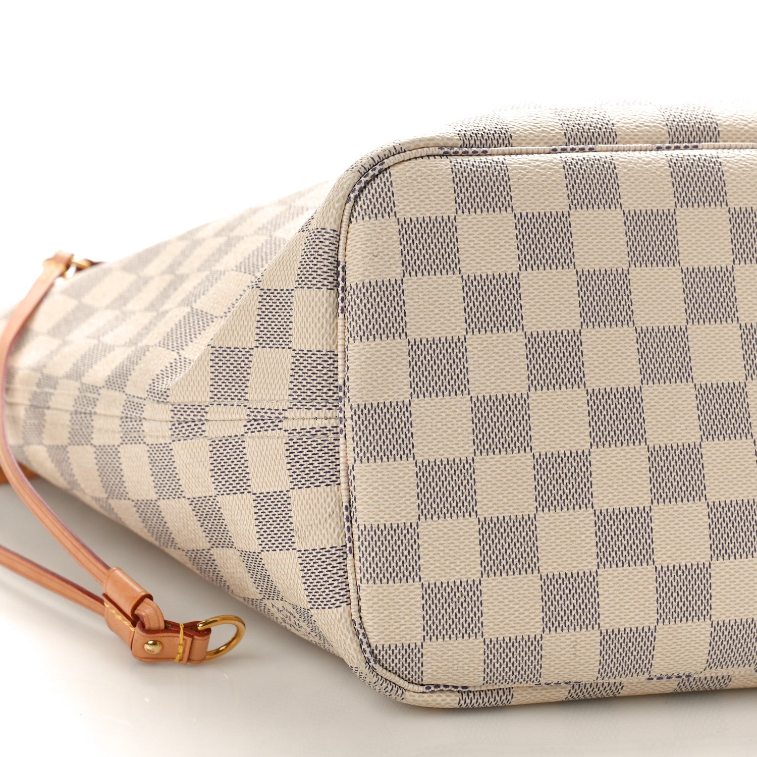 Louis Vuitton Damier Azur Neo Neverfull MM Rose Ballerine 9 of 14