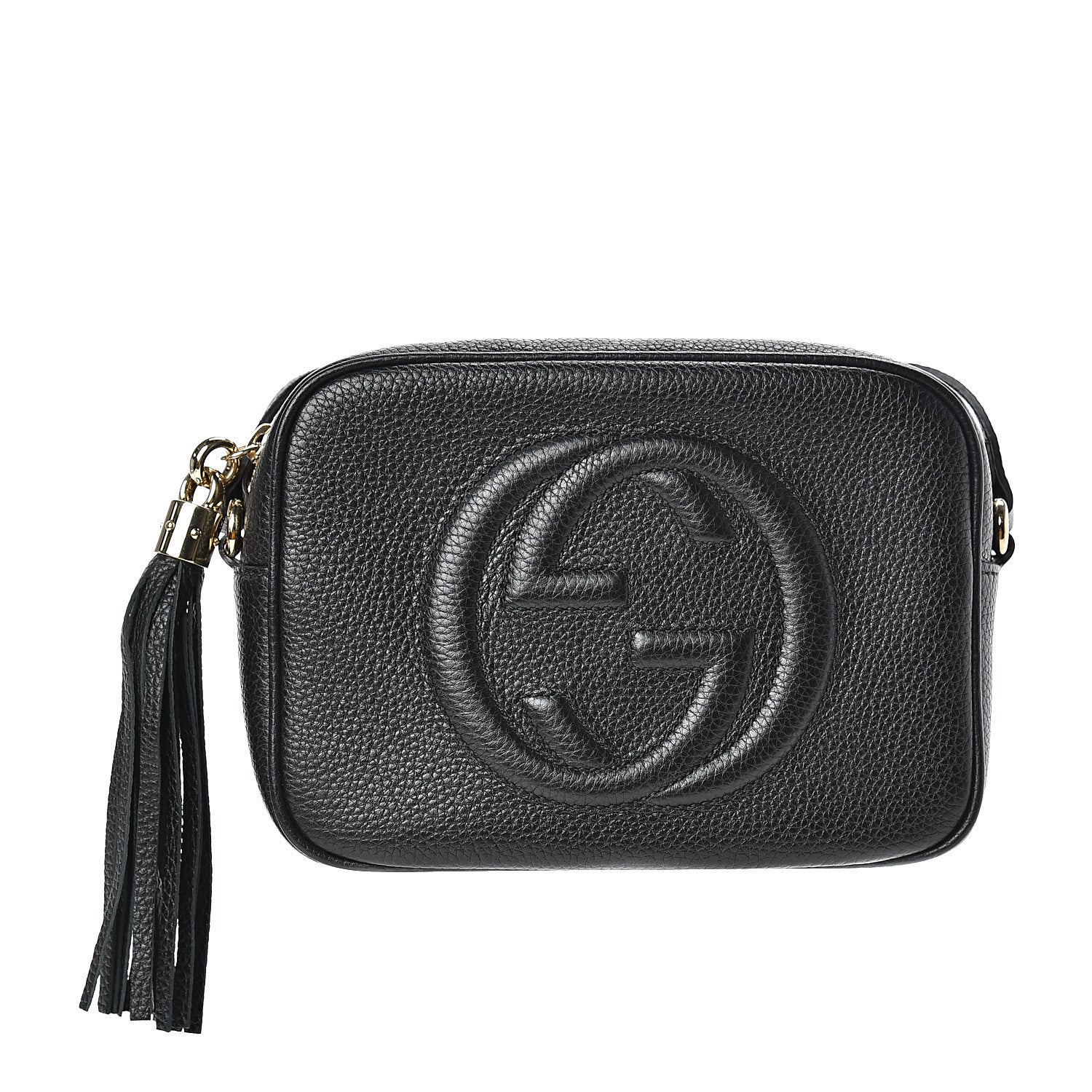 Gucci Pebbled Calfskin Small Soho Disco Bag Black 1 of 10
