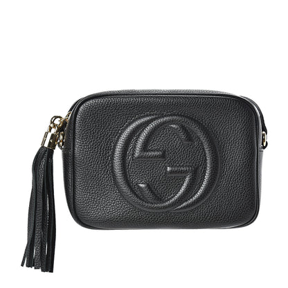 Gucci Pebbled Calfskin Small Soho Disco Bag Black 1 of 10