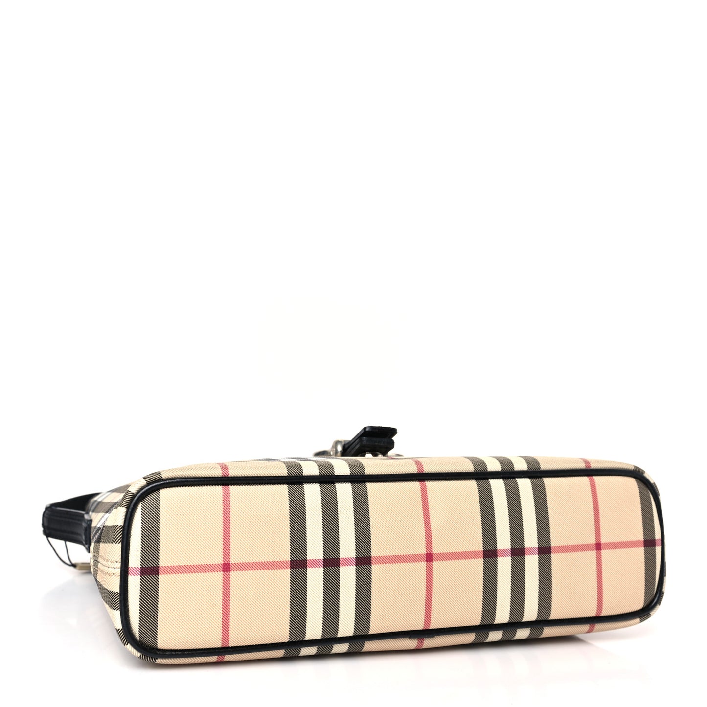 House Check Buckle Shoulder Black