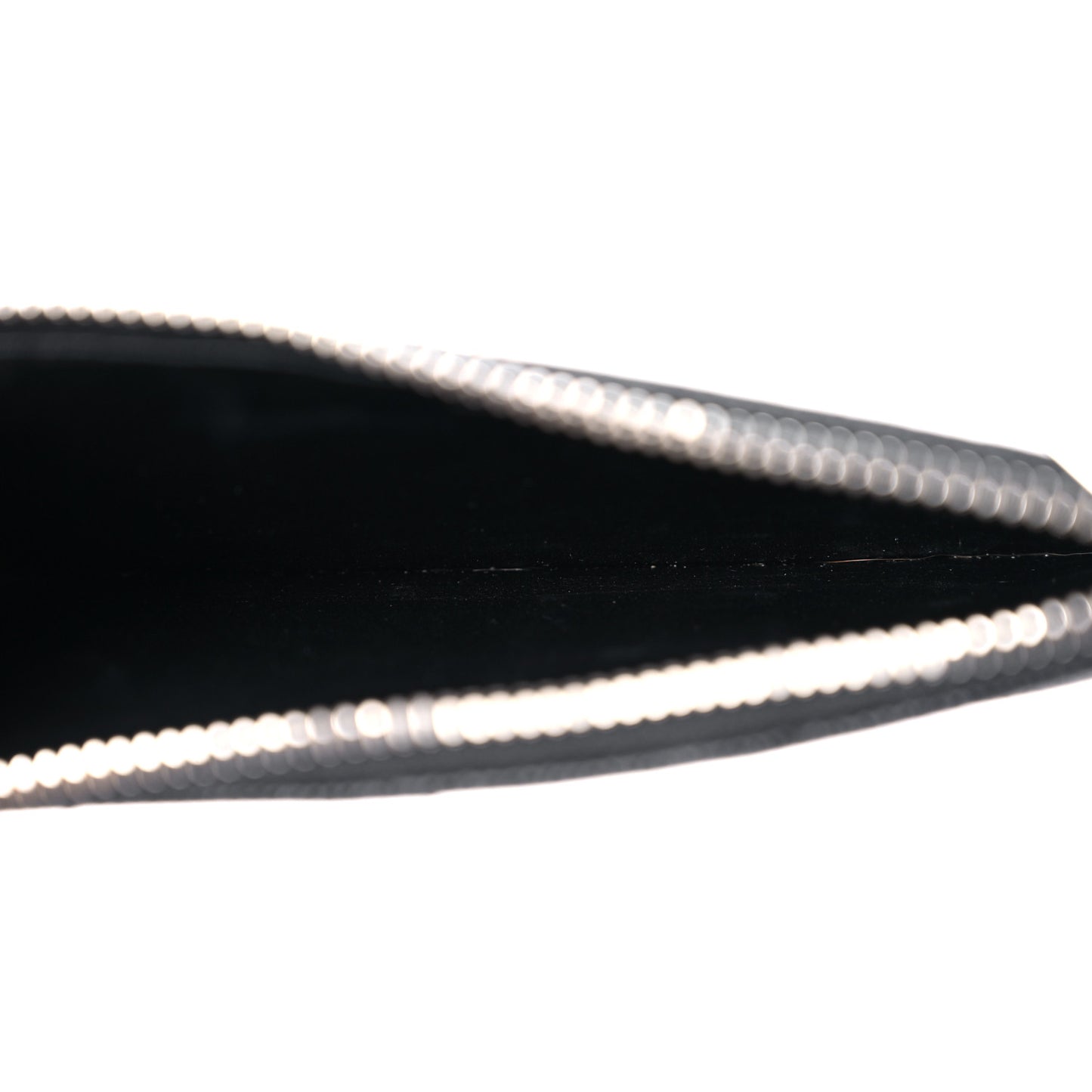 Monogram Grain de Poudre 5 Fragments Zip Pouch Card Holder Black