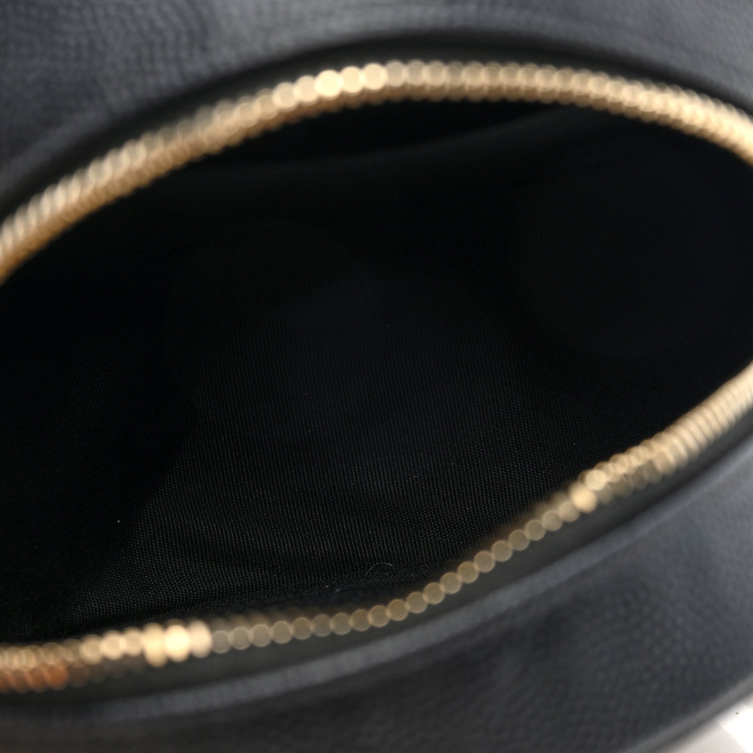 Chanel Caviar Quilted Round Filigree Crossbody Black 5 of 10