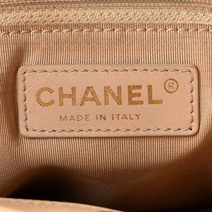 Chanel Calfskin Cerf Executive Shopper Tote Beige 11 of 16