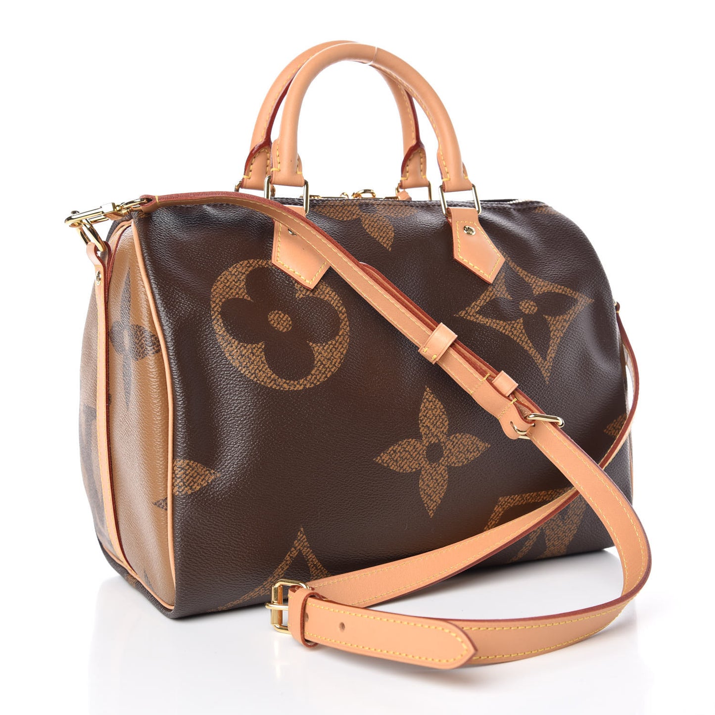 Reverse Monogram Giant Speedy Bandouliere 30