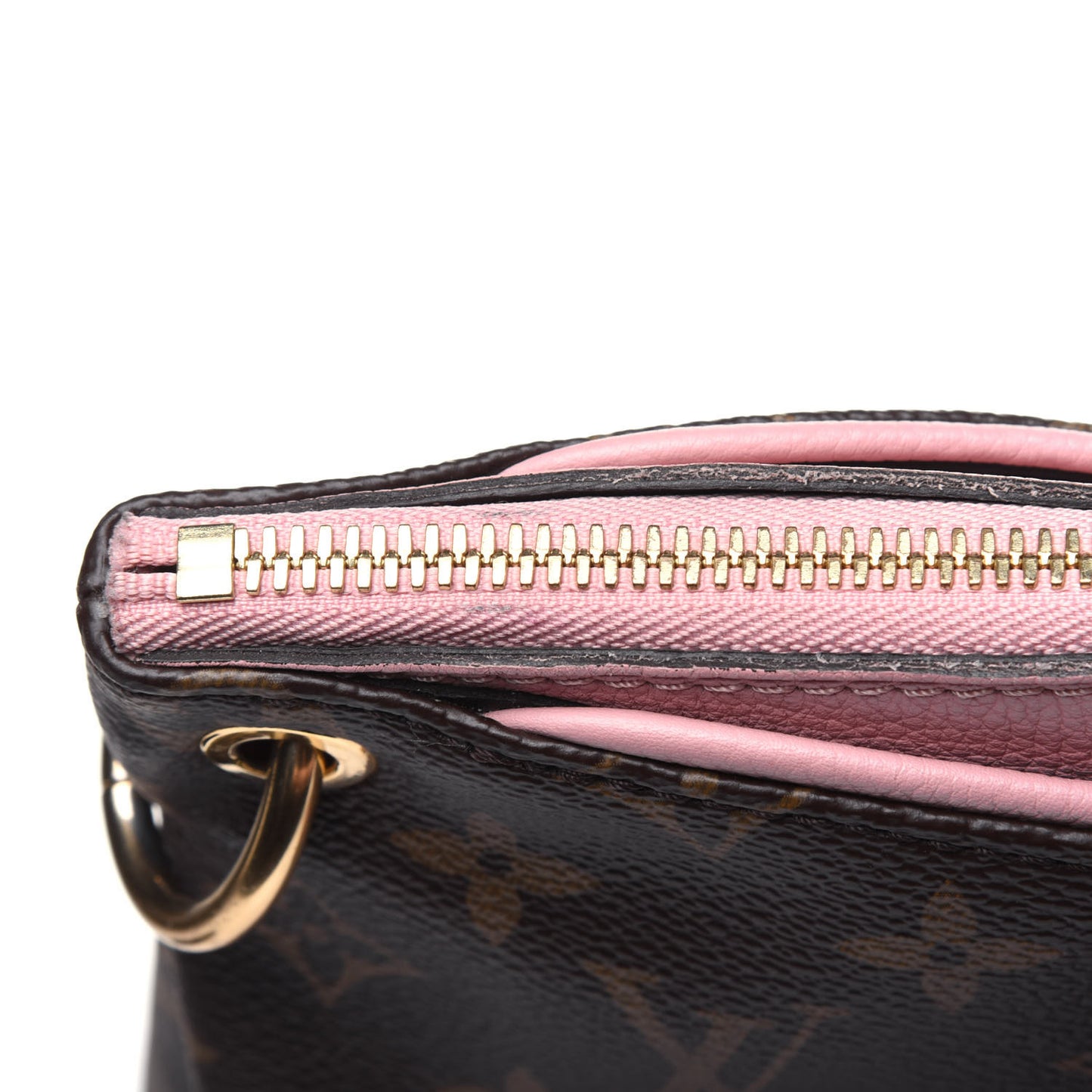 Monogram Pallas Rose Ballerine