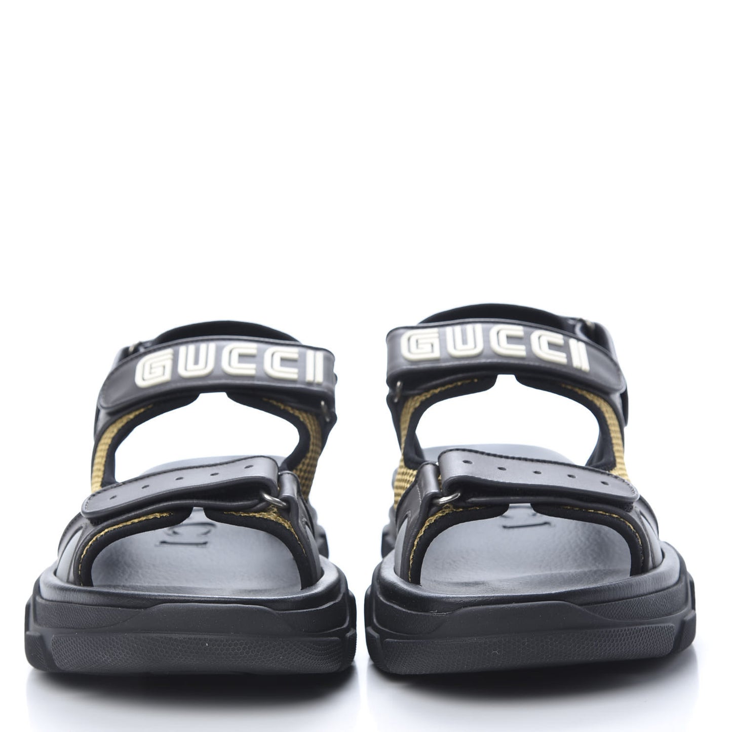 X SEGA Nappa Mesh Mens Aguru Sandals 12 Loess Black