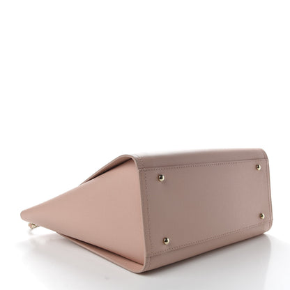 Chanel Caviar Small Studded Deauville Tote Light Pink 4 of 11