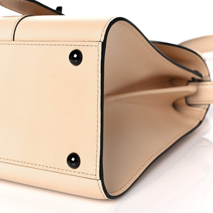 Delvaux Calfskin Mini Brillant Satchel Nude 8 of 9