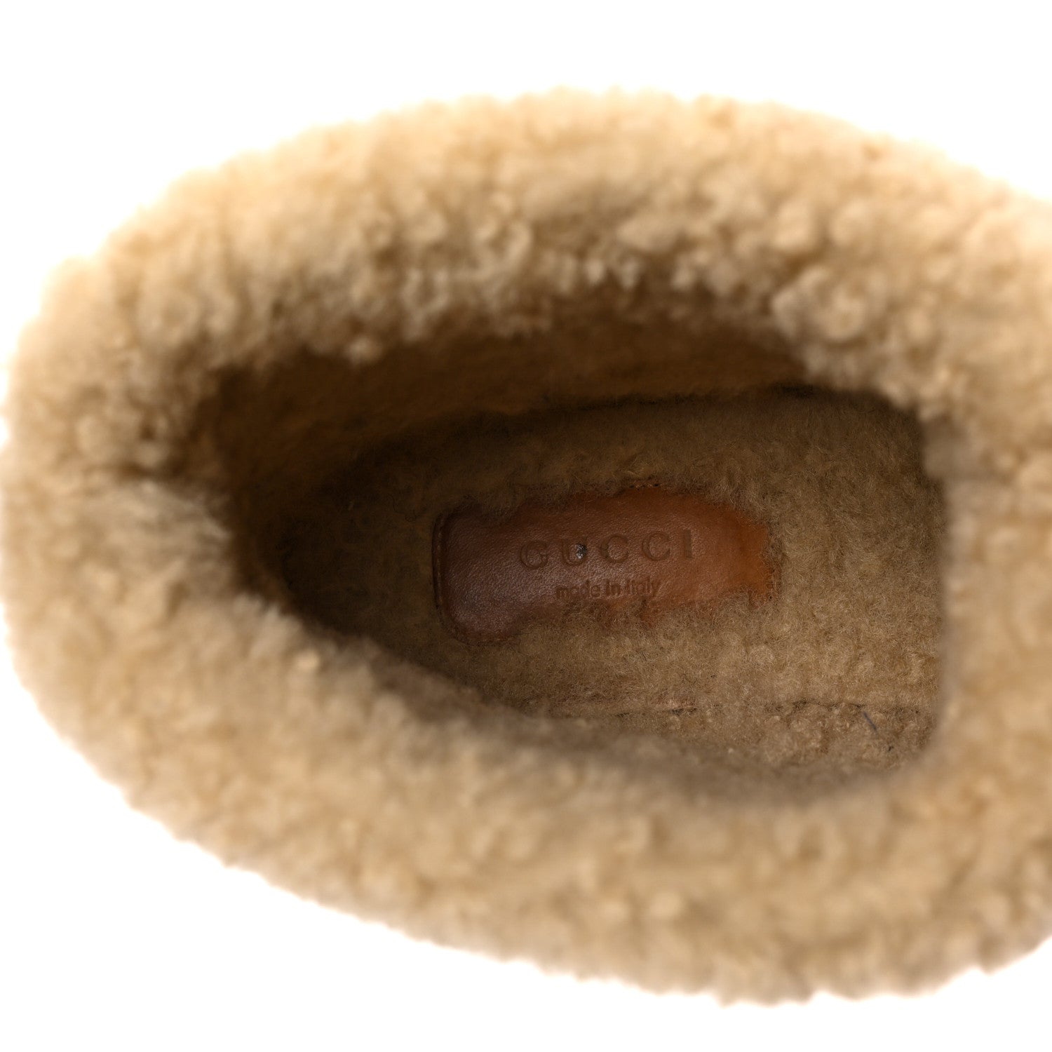 Gucci Canvas Wool Lame GG Monogram Womens Fria Horsebit Ankle Boots 38 Gardenia Silver Butterscotch 7 of 8