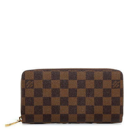 Louis Vuitton Damier Ebene Zippy Wallet 1 of 8