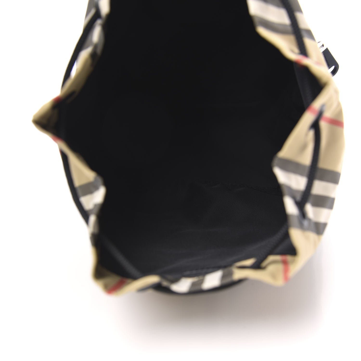Burberry Econyl Icon Stripe Phoebe Drawcord Pouch Archive Beige 5 of 9