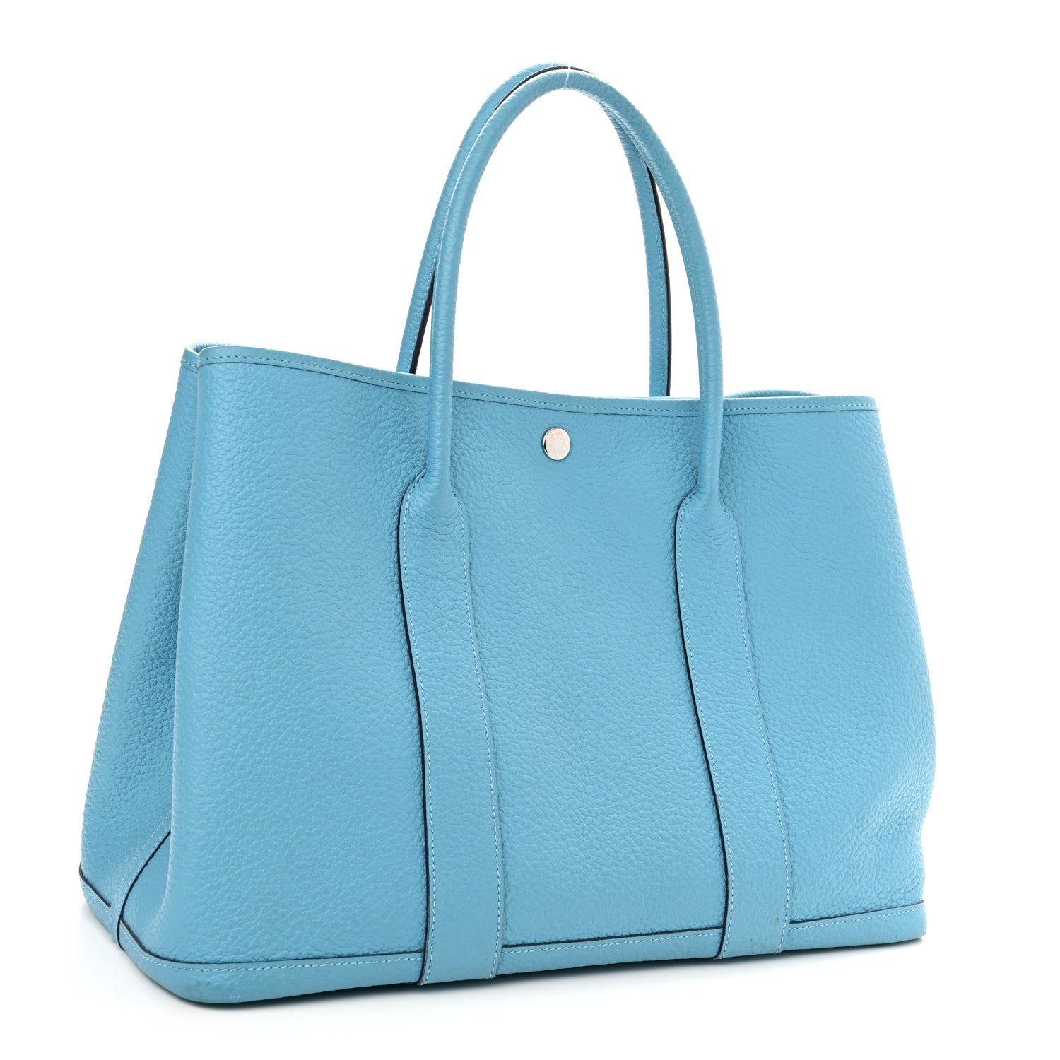 Hermes Vache Country Garden Party 36 MM Bleu Du Nord 3 of 11