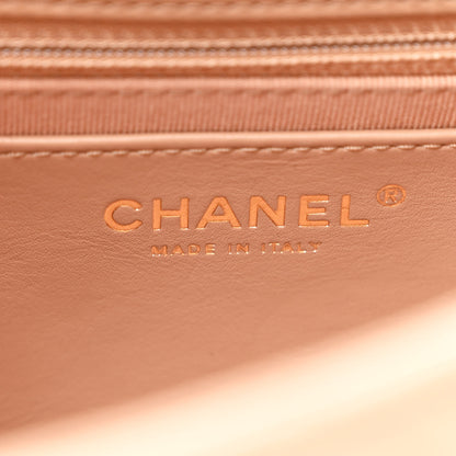 Chanel Lambskin Quilted Medium Pillow Crush Flap Beige 6 of 11