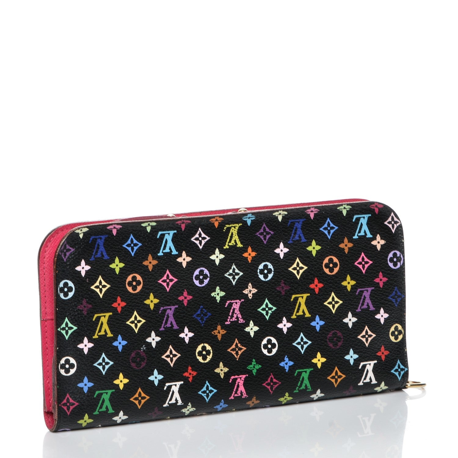 Louis Vuitton Monogram Multicolor Insolite Wallet Black Grenade 3 of 6