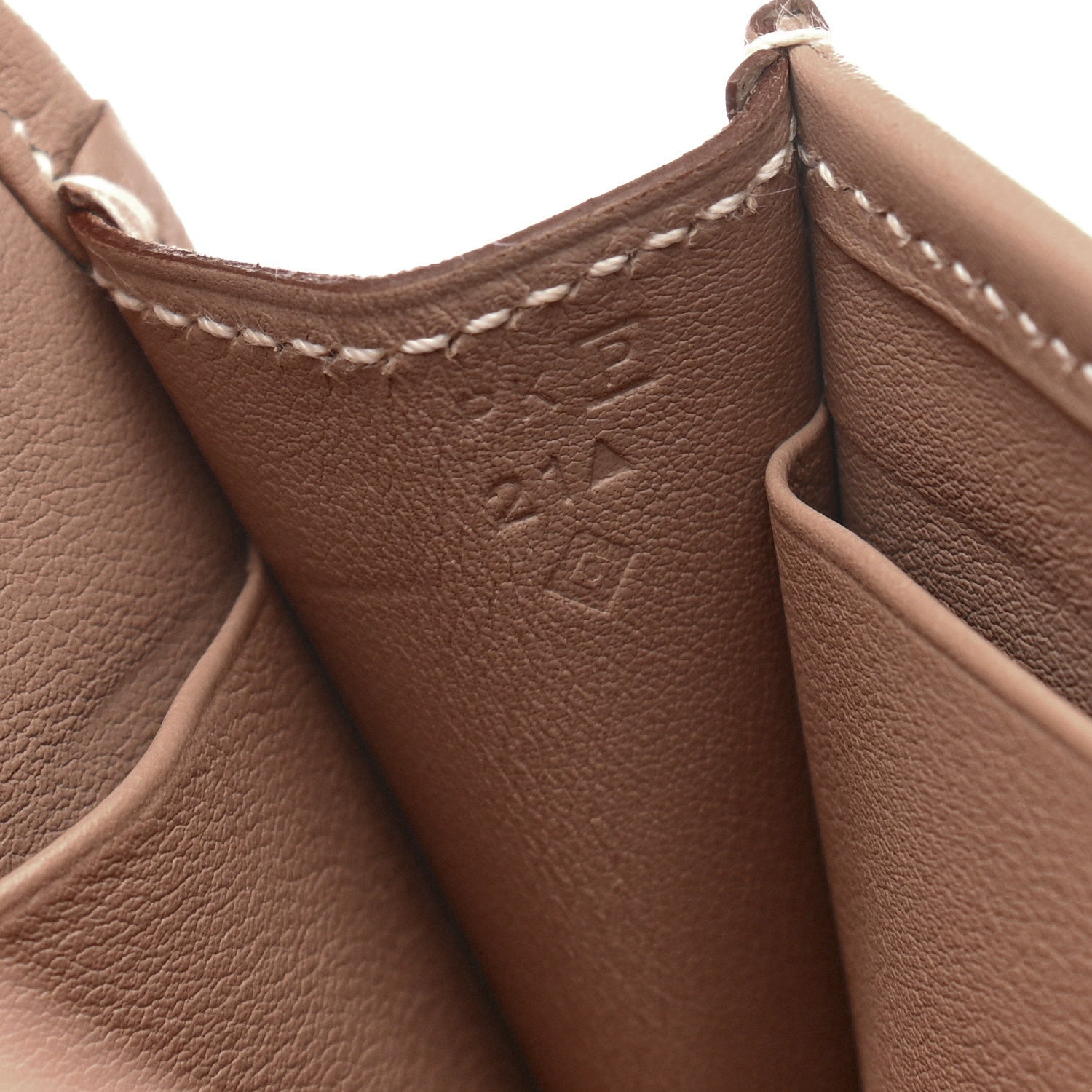 Hermes Swift Jige Duo Clutch Etoupe 8 of 9