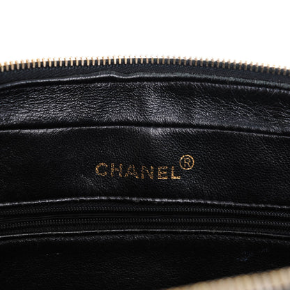Chanel Lambskin Quilted Flap Camera Case Black 6 of 8