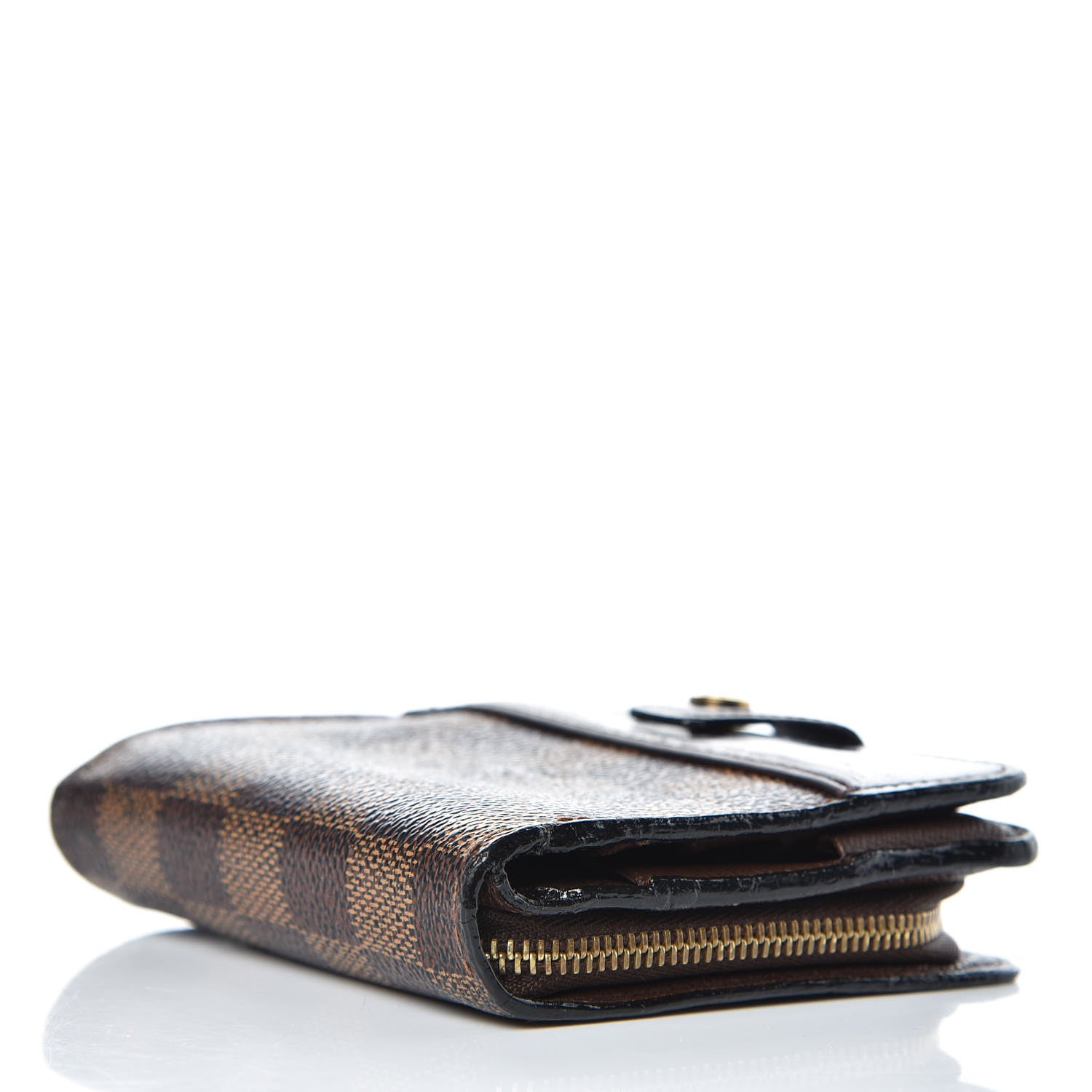Louis Vuitton Damier Ebene Zippe Zipped Compact Wallet 4 of 12