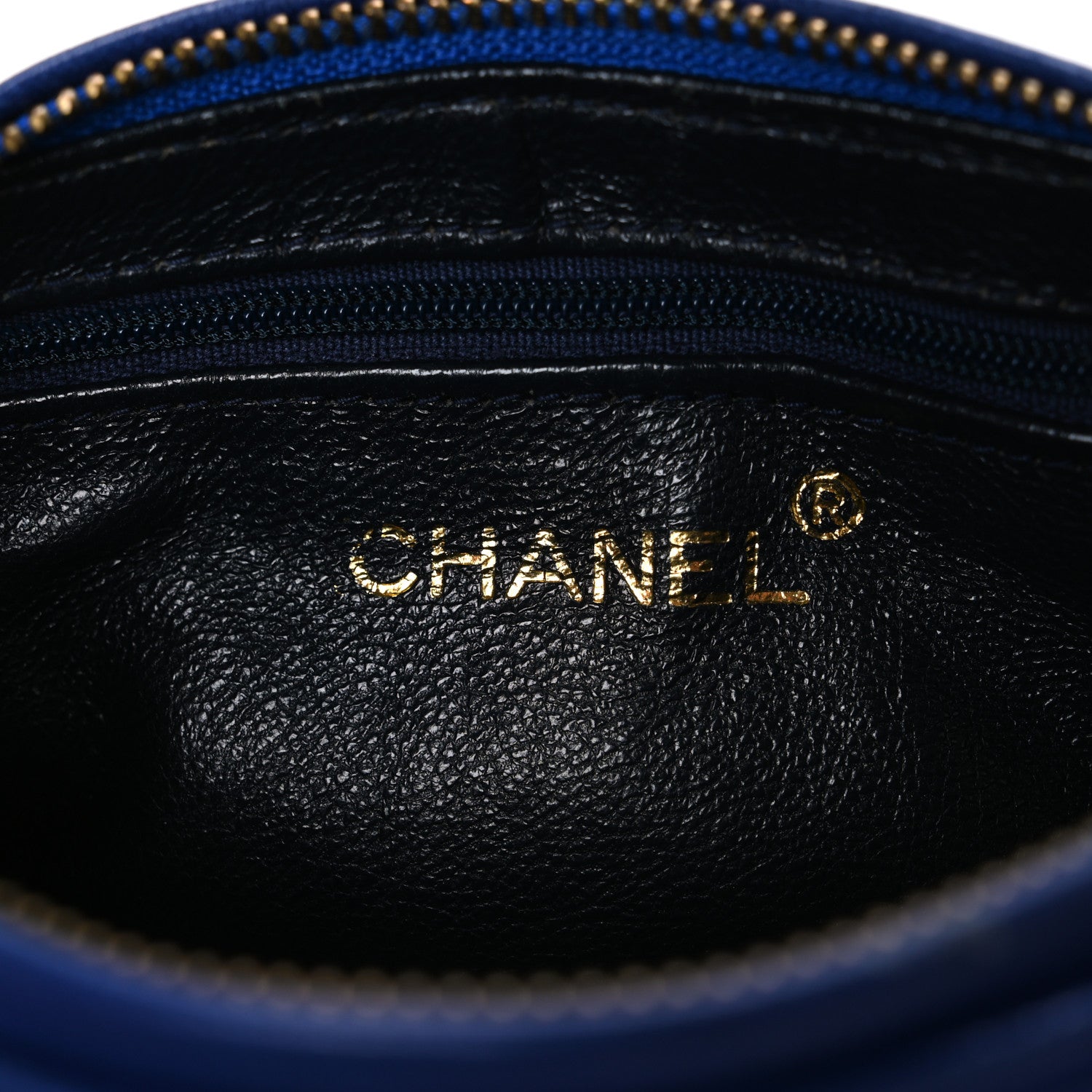 Chanel Lambskin Diamond Quilted Small Shoulder Bag Blue 6 of 12