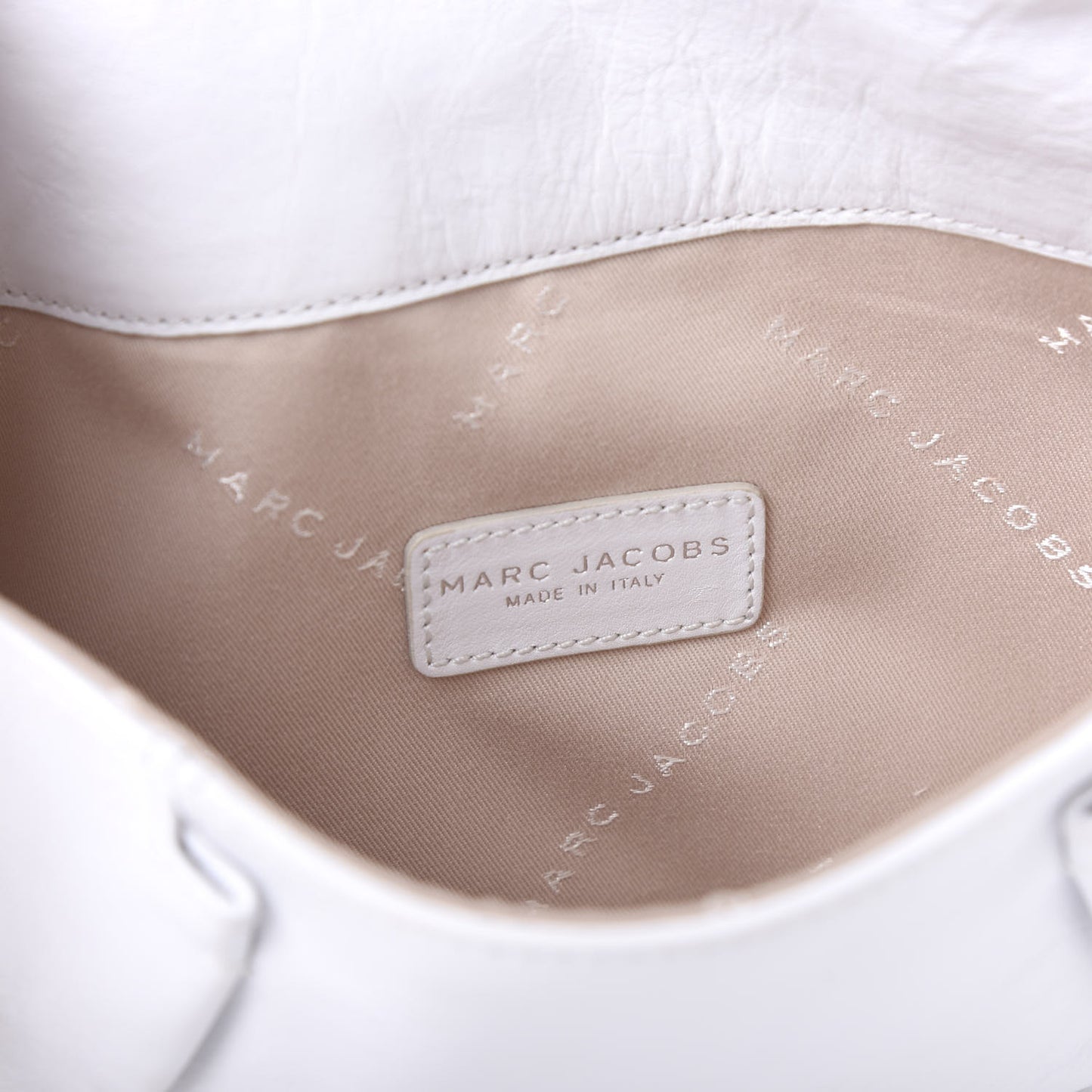 Calfskin Clutch White