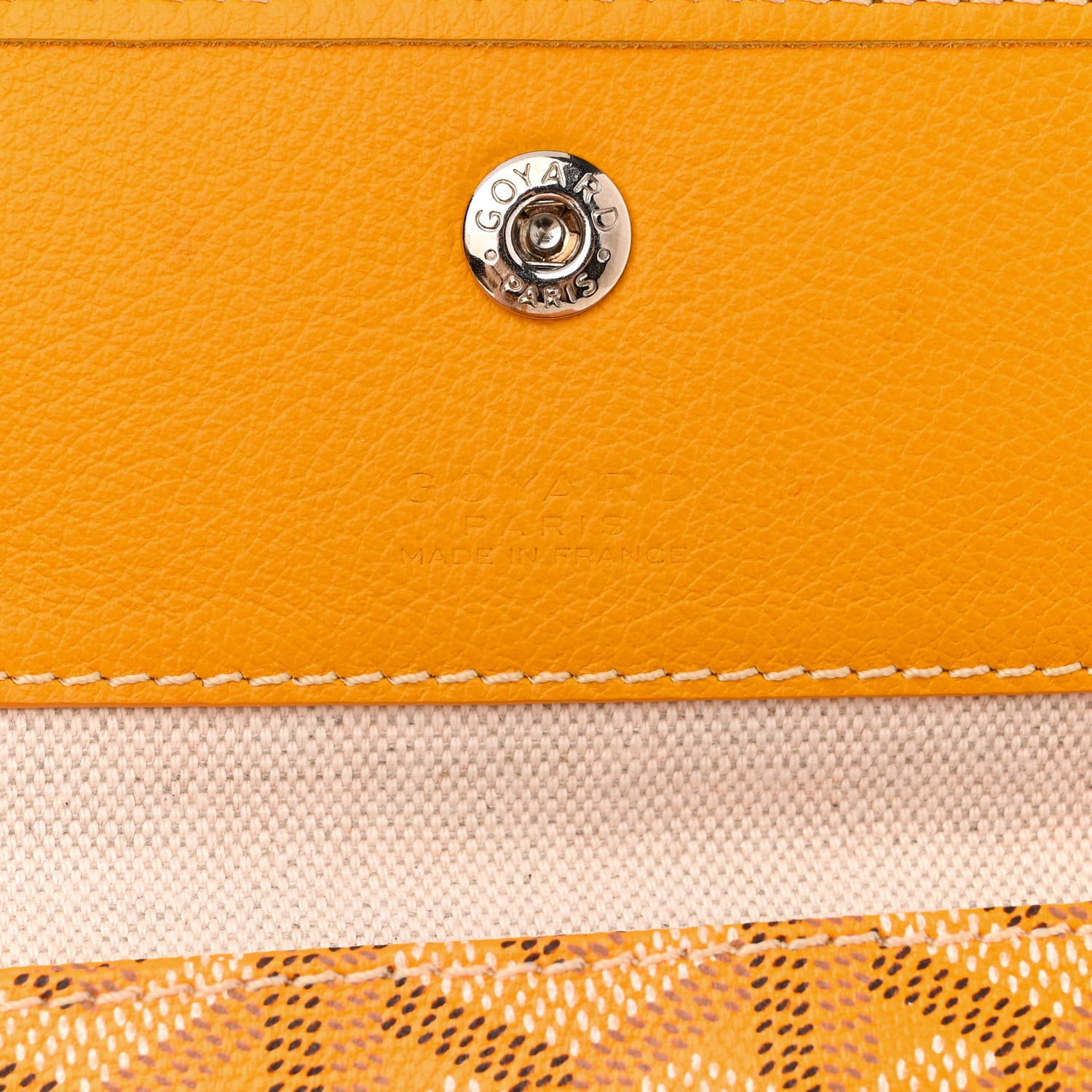 Goyard Goyardine Saint Louis PM Yellow 7 of 17