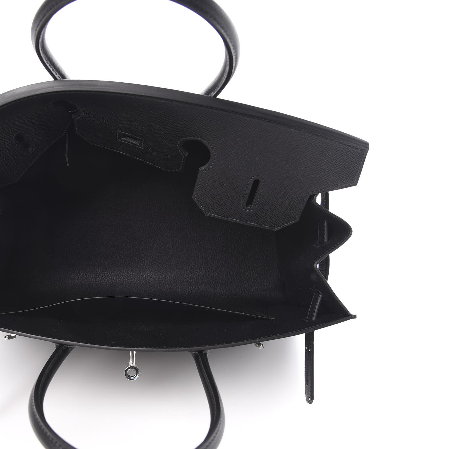 Hermes Madame Calfskin Birkin Sellier 35 Black 5 of 11