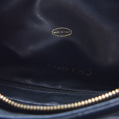 Chanel Lambskin Quilted Shopper Tote Black 7 of 10