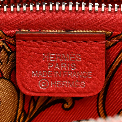 Hermes Epsom Silk'in Compact Wallet Rose Jaipur 6 of 7