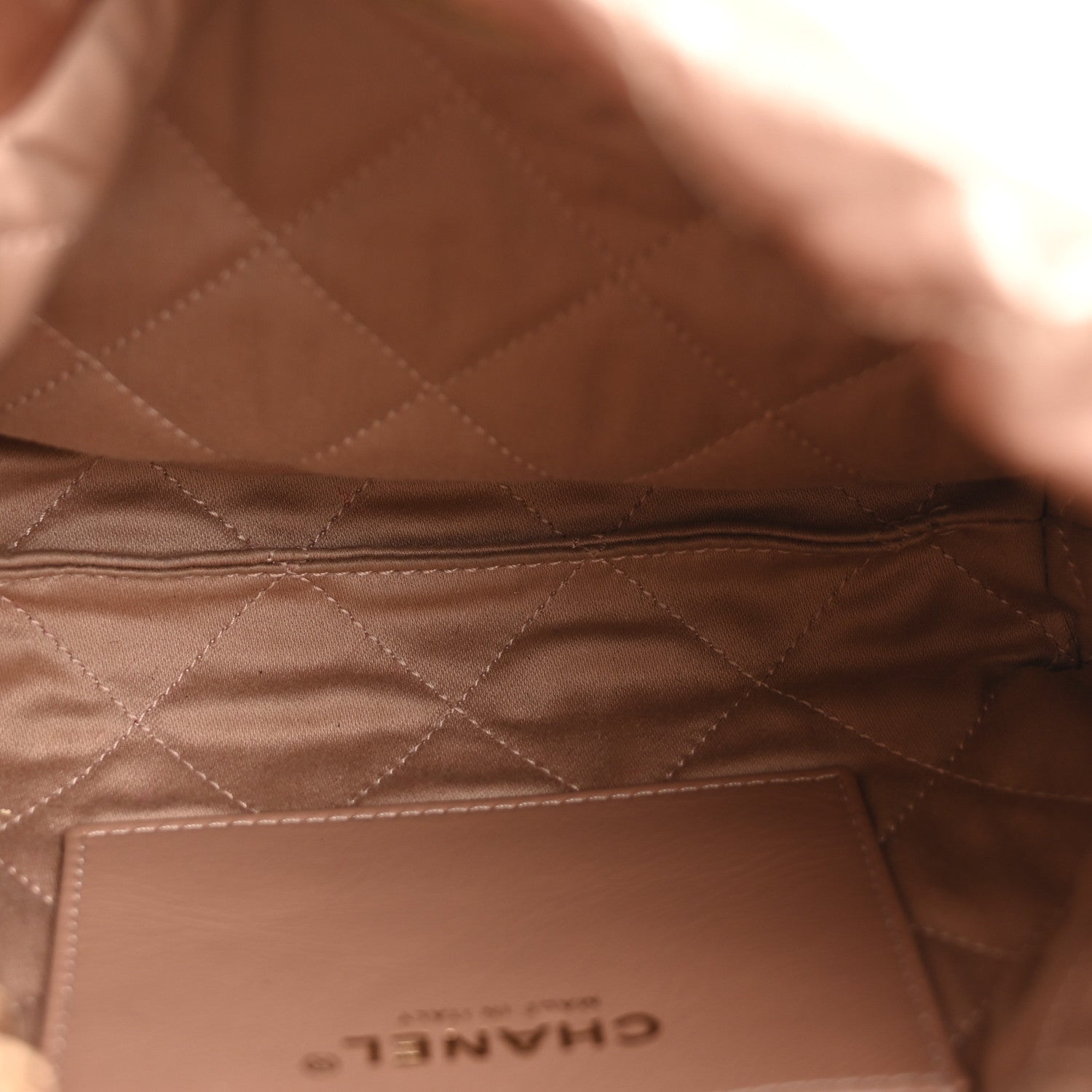 Chanel Metallic Calfskin Quilted Mini Chanel 22 Copper 5 of 11
