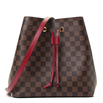 Louis Vuitton Damier Ebene Neonoe MM Cherry Berry 1 of 4