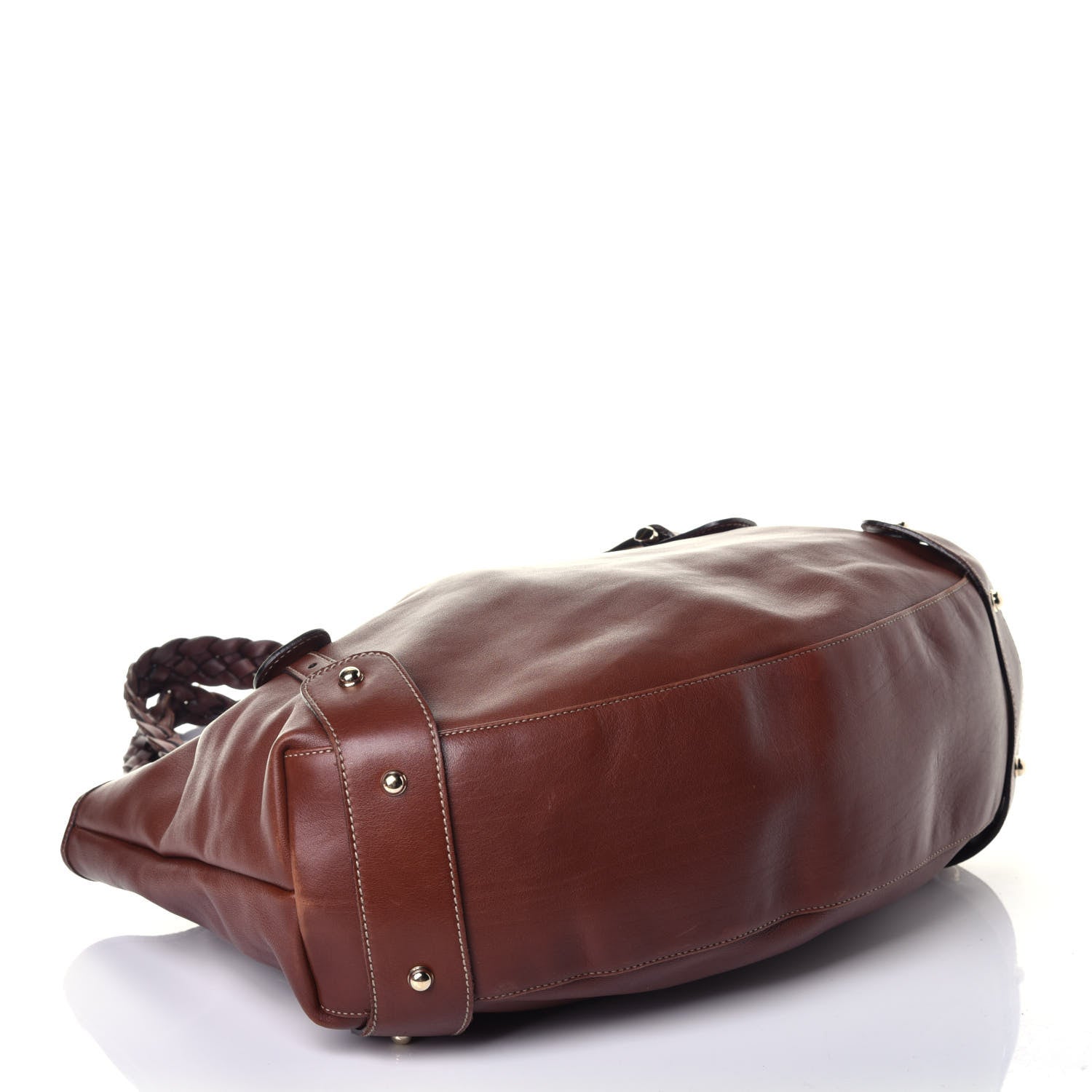 Gucci Calfskin Pelham Shoulder Bag Brown 4 of 11