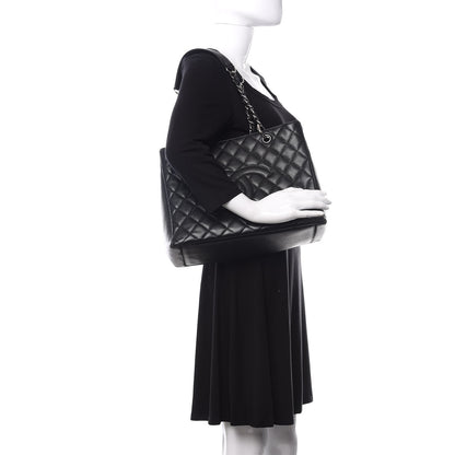 Chanel Caviar Quilted Grand Shopping Tote GST Black 2 of 10