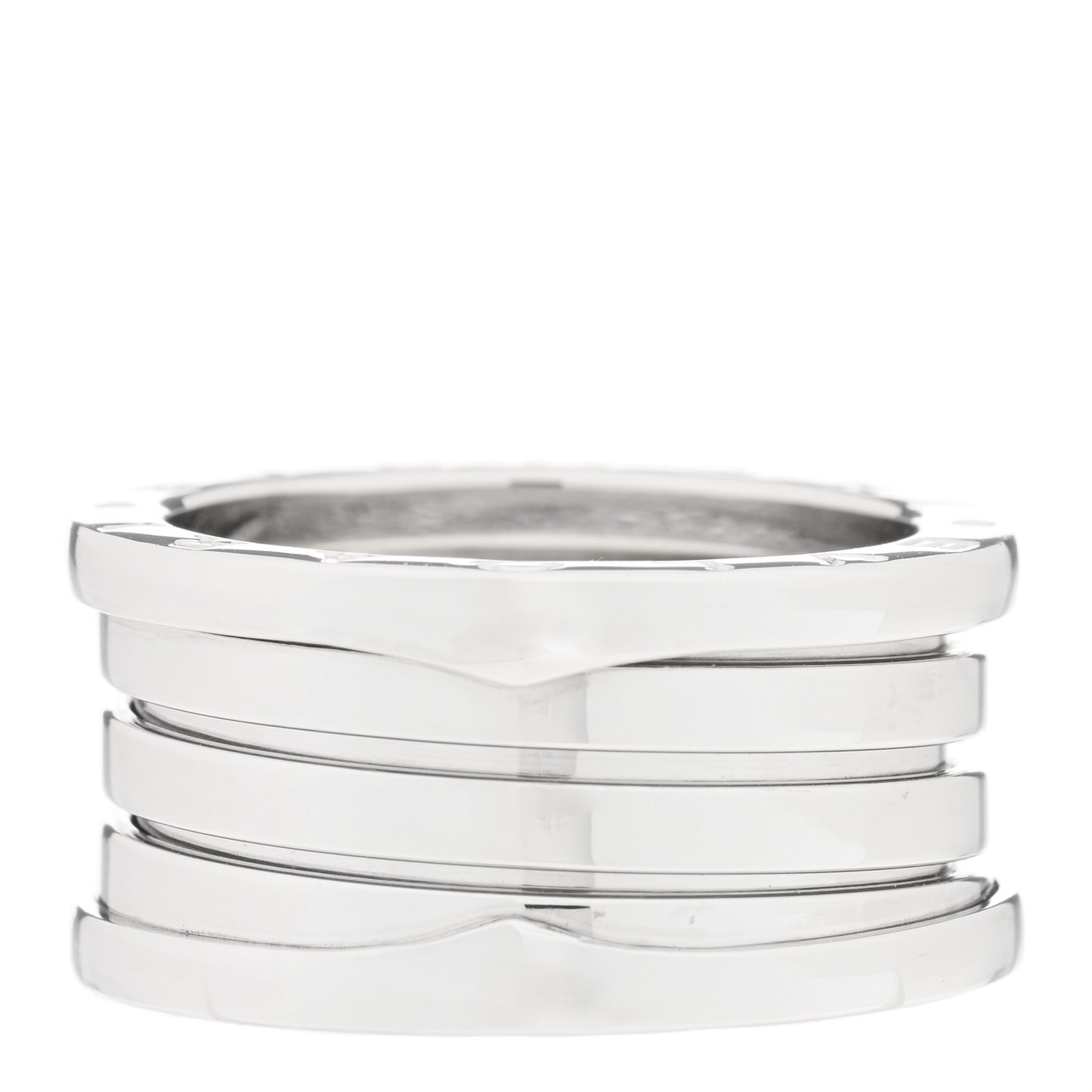 18K White Gold B.Zero1 Four-Band Ring 56 7.5