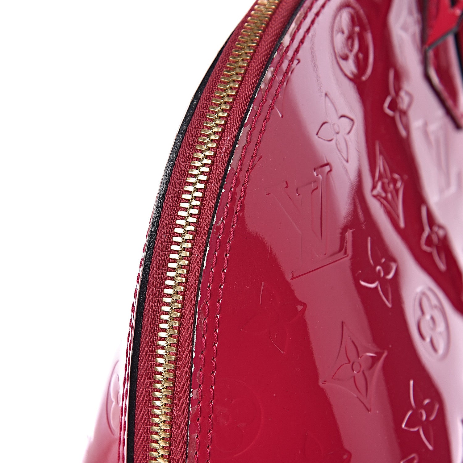 Louis Vuitton Vernis Alma GM Rose Indien 8 of 15