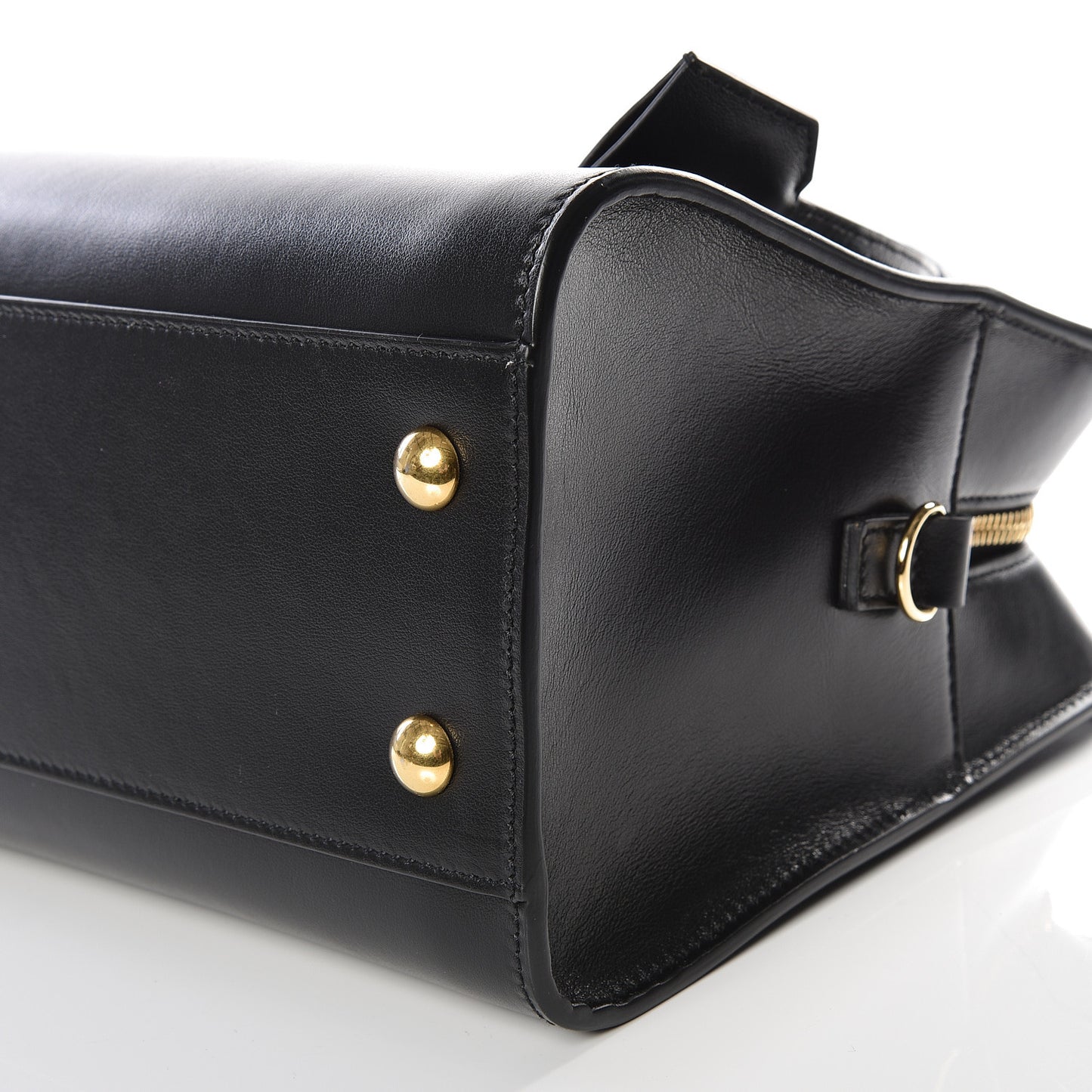 Calfskin Monogram Baby Cabas Black