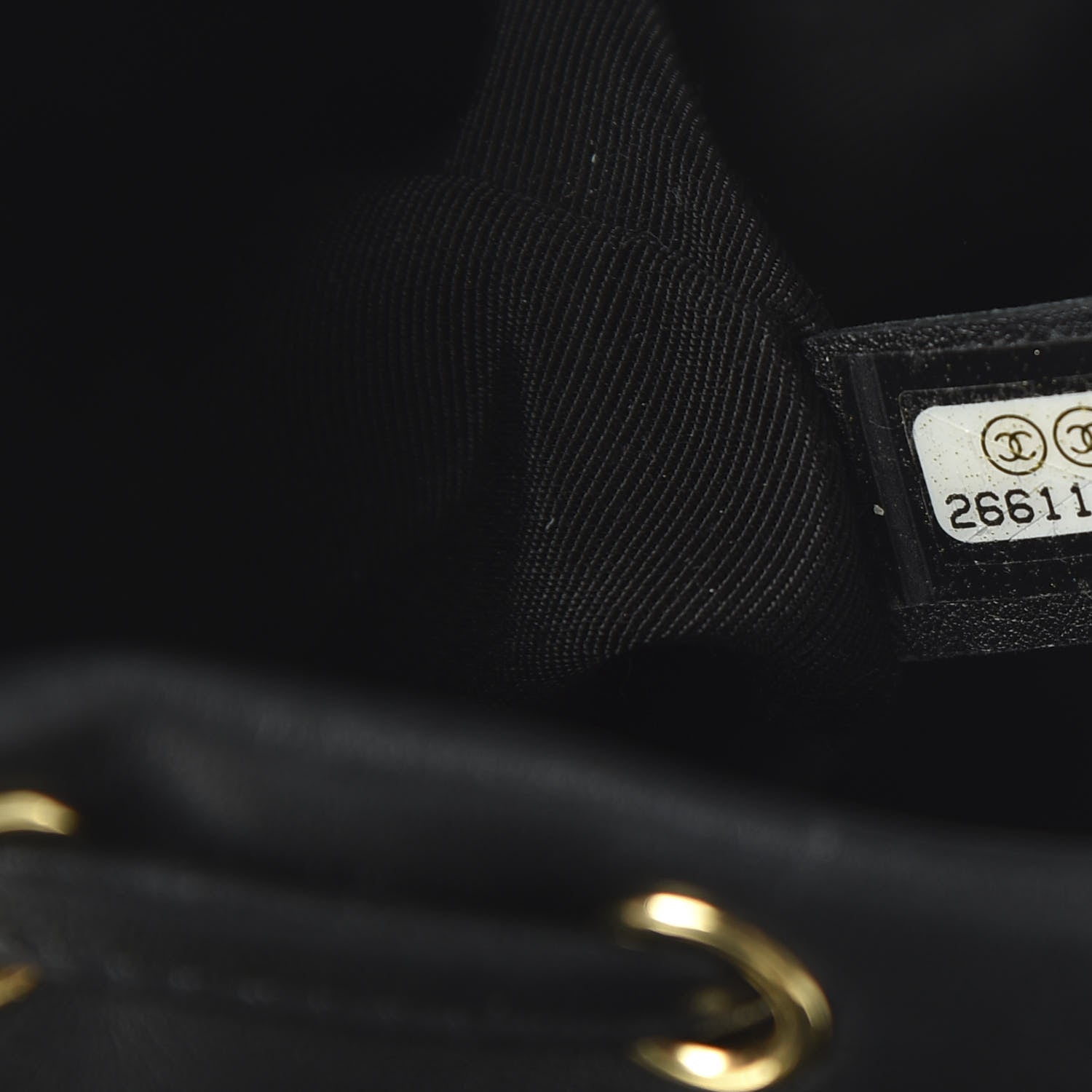 Chanel Calfskin Quilted Mini Urban Spirit Backpack Black 8 of 9