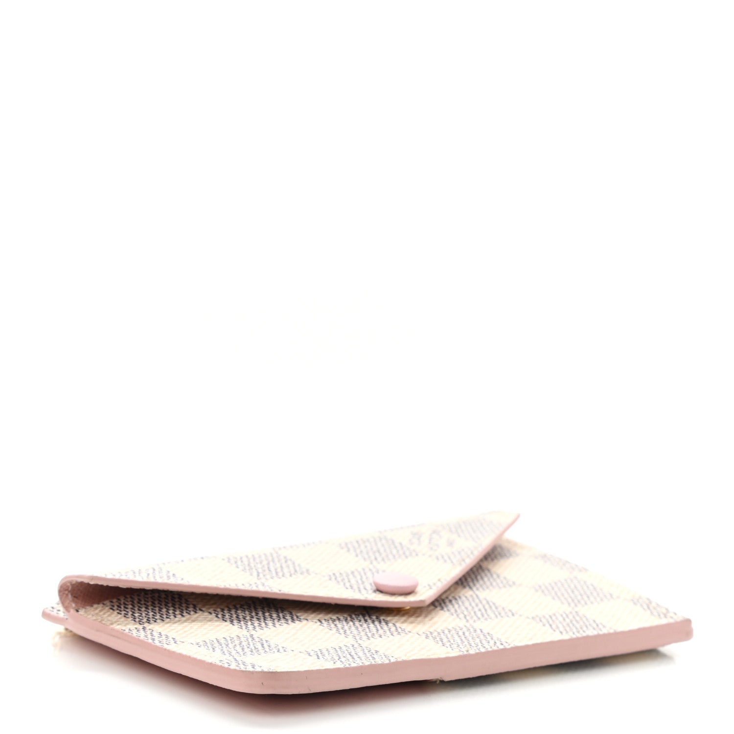 Louis Vuitton Damier Azur Recto Verso Card Holder Rose Ballerine 5 of 7