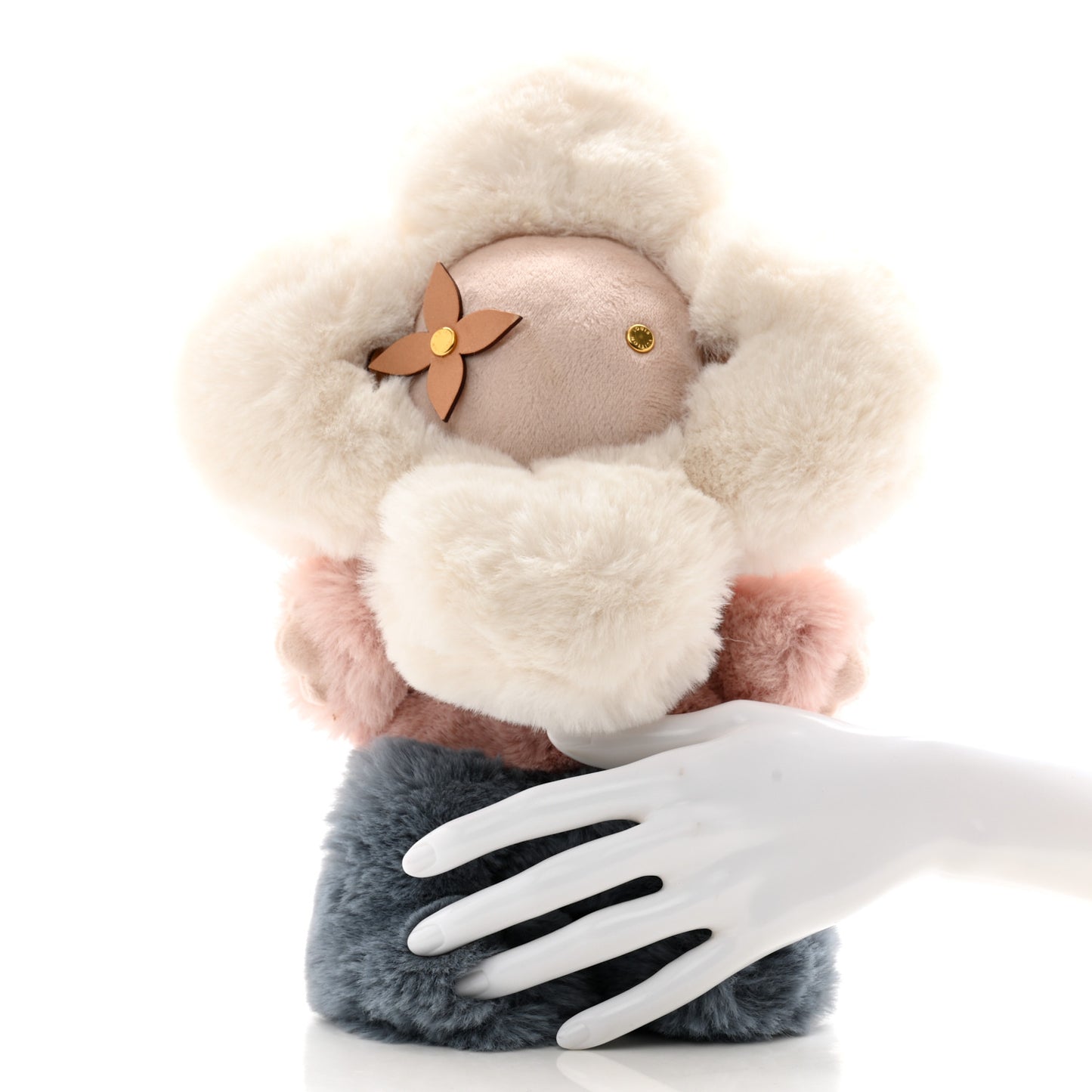 Faux Fur Monogram Vivienne Doudou