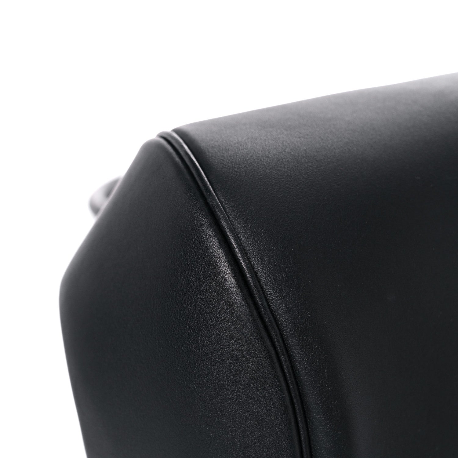 Salvatore Ferragamo Calfskin Frame Satchel Black 8 of 12