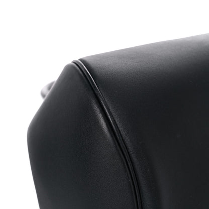 Salvatore Ferragamo Calfskin Frame Satchel Black 8 of 12