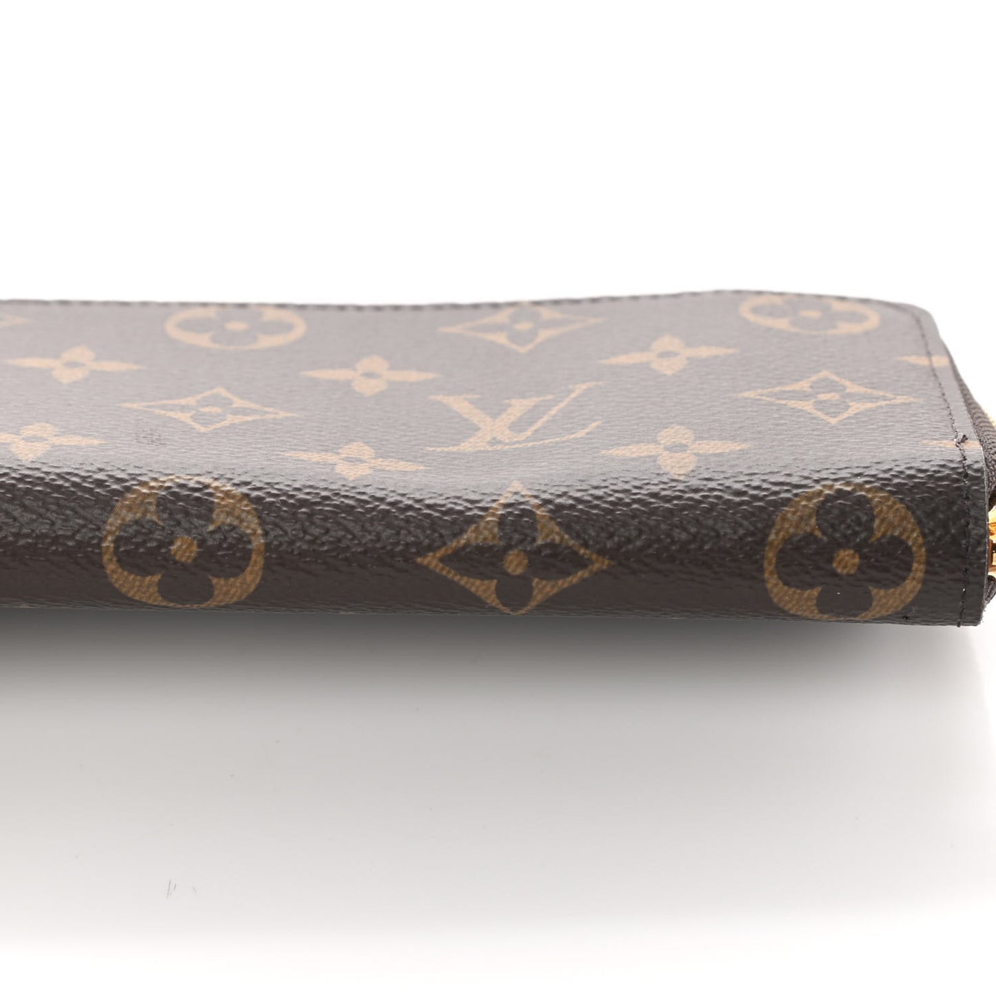 Monogram Clemence Wallet Rose Ballerine