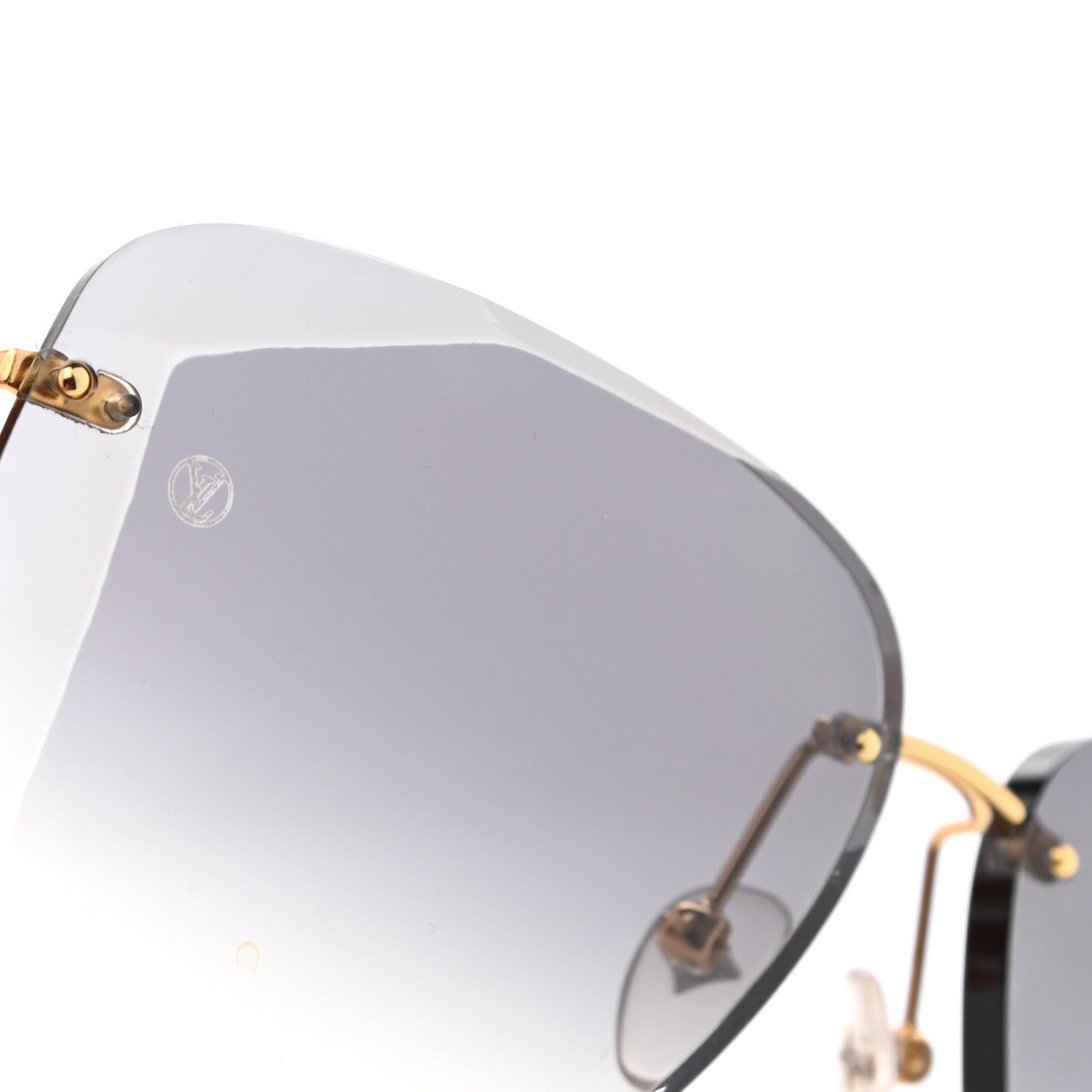 Louis Vuitton Metal Plein Soleil Pilot Sunglasses Z1317W Black 7 of 8